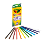 Crayola&reg; Colored Pencils, Assorted Colors, Set Of 12 Color Pencils