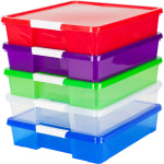 Storex Stackable Craft Boxes Small Size