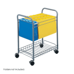 Safco 5225 Rolling Project File Cart
