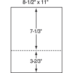 Perforated and Hole Punched Paper