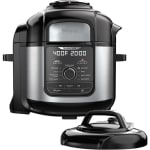 MegaChef 6 Qt. Stainless Steel Electric Digital Pressure Cooker with Lid  SilverBlack - Office Depot