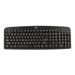 AVS Gear Black Multimedia LED Luminescent USB Keyboard with Light Switch -  Office Depot