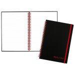Black n Red NotebookJournal 11 34 x 8 14 192 Pages 96 Sheets