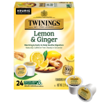 Twinings Lemon Ginger Decaffeinated Herbal Tea