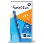Paper Mate InkJoy Retractable Gel Pens Medium Point 0.7 mm nbspAssorted  Barrel Colors Assorted Ink Colors Pack Of 6 - Office Depot