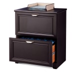 Realspace&reg; Magellan 23-1/2&quot;W x 16-9/16&quot;D Lateral 2-Drawer File Cabinet, Espresso