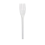 Stalk Market Compostable Cutlery Forks Pearlescent
