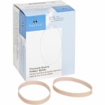 JAM Paper Rubber Bands Size 33 White Bag Of 100 Rubber Bands