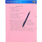 IdeaStream Find It File Folder Notepad
