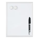 Wario64 on X:  Basics Small Dry Erase Whiteboard, Magnetic White  Board with Marker and Magnets - 8.5 x 11, Plastic Frame is $3.31 on    #ad  / X