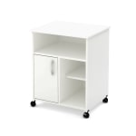 Realspace Plank 30 H x 26 1116 W x 15 1116 D Storage CabinetPrinter Stand  Coastal Oak - Office Depot