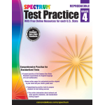Spectrum Test Practice Workbook Grade 4