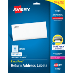 Office Depot Brand InkjetLaser Return Address Labels Rectangle 23