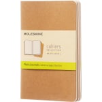 Moleskine Cahier Journals 5 x 8 14 Ruled 80 Pages Black Set Of 3 Journals -  Office Depot