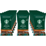 Starbucks Pike Place Ground Coffee Dark Roast 2.5 Oz Per Bag Box Of 18 ...