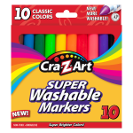 Sargent Art Washable Markers Fine Tip Assorted Colors Box Of 8 - Office  Depot