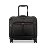 Ativa Ultimate Compact Workmate Rolling Briefcase With 17 Laptop Pocket  Black - Office Depot