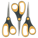 SKILCRAFT Heavy Duty Paper Shears 9 Pointed Black AbilityOne 5110