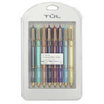 Pilot Inspiration Collection G2 Gel Pens Fine Point 0.7 mm Clear Barrels  Assorted Ink Tub Of 36 Pens - Office Depot