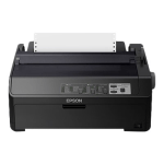 Epson LQ 590II Printer BW dot matrix 10 in width 24 pin up to 584