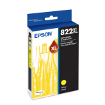 Epson 822XL Black822 DuraBrite Cyan Magenta Yellow High Yield Ink