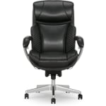 Serta iComfort i6000 Big Tall Ergonomic Bonded Leather High Back Executive Office Chair GraySilver Office Depot
