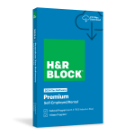 H&amp;R Block Premium Tax Software, 2024, Windows/Mac, Product Key/Download