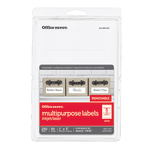 Office Depot Brand Removable Writable Labels OD98819 Rectangle 58 x 78  White Pack Of 1050 - Office Depot