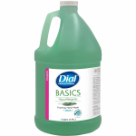 Dial Basics HypoAllergenic Foam Hand Soap - Aloe Scent - 1 gal - Bacteria Remover - Skin, Hand, Commercial, Healthcare, School, Office, Restaurant, Daycare - Green - Cruelty-free, Sulfate-free, Paraben-free, Phthalate-free, Silicone-free - 1 Each