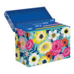 Lady Jayne Flat Panel Blank Note Cards With Envelopes 5 12 x 3 12 Assorted  Colorful Geo Pack Of 50 Cards - Office Depot