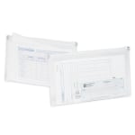 Office Depot Brand Transparent Zipper Envelopes