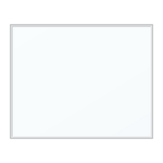 Office Depot Brand Non Magnetic Melamine Dry Erase Whiteboard 36 x 48 ...