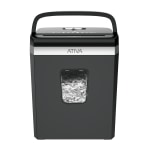 aaaaa  Ativa 6 Sheet Cross Cut Shredder Black A06CC19 - Office Depot