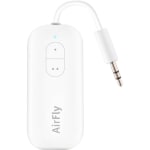 Twelve South AirFly Pro - Bluetooth Wireless Transmitter/Receiver  compatible Apple/Android, White 