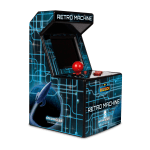 Dreamgear My Arcade® Retro Machine Gaming System With 200 Games, Black, DG-DGUN-2577