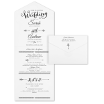 Custom Shaped Wedding Event Response Cards With Envelopes 4 78 x 3 12  Picturesque Watercolor Box Of 25 Cards - Office Depot