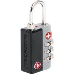SwissGear Deluxe TSA Combination Lock Black
