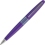 Pilot® MR Retro Pop Collection Premium Ballpoint Pen, Medium Point, 1.0 mm, Purple Barrel, Black Ink