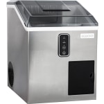 Magic Chef 27 Lb Portable Countertop Ice Maker Stainless Steel - Office  Depot