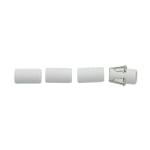 Pentel Click Eraser Refills, 5 Per Tube