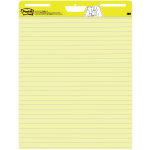 Post-it® Super Sticky Easel Pad, White Lined, 25 in x 30 in, 30 Sheets-Pad,  1 Pad