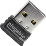 Plugable USB Bluetooth 4.0 Low Energy Micro Adapter - (Compatible with Windows 11, 10, 8.1, 8, 7, Raspberry Pi, Linux Compatible, Classic Bluetooth, and Stereo Headset Compatible)