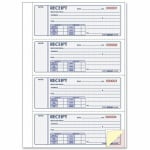 Rediform Hardbound Money Receipt Book 3 Part Carbonless 2 34 X 7 Book 