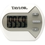 West Bend Versatile Kitchen Timer and Clock with 3 Timing Channels