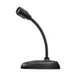 Audio-Technica USB Gaming Desktop Microphone, 3-3/16&rdquo;, Black, ATGM1-USB