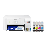  Epson EcoTank ET-3850 Wireless Color All-in-One Cartridge-Free  Supertank Printer with Scanner, Copier, ADF and Ethernet – The Perfect  Printer Home Office,White : Office Products