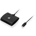 IOGEAR USB C Smart Card Reader TAA compliant Contact Cable USB Type C ...