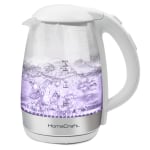 Brentwood Tempered Glass Tea Kettle 1.7 Liter Purple - Office Depot