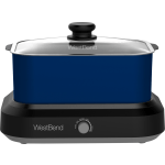 West Bend 5 Quart Oblong Slow Cooker Red - Office Depot