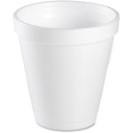 Dart 25-Count 10-oz White Eps Foam Disposable Cups in the Disposable Cups  department at